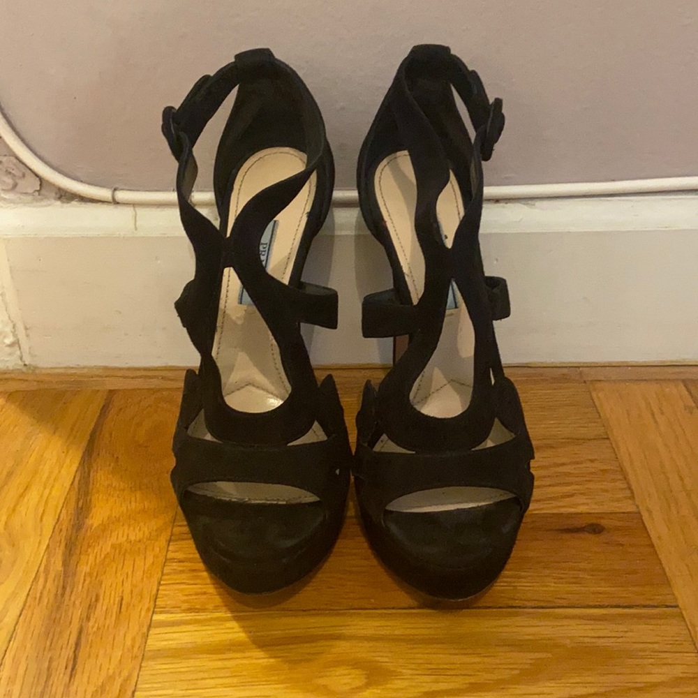 Prada heels. Size 8. Made in Italy